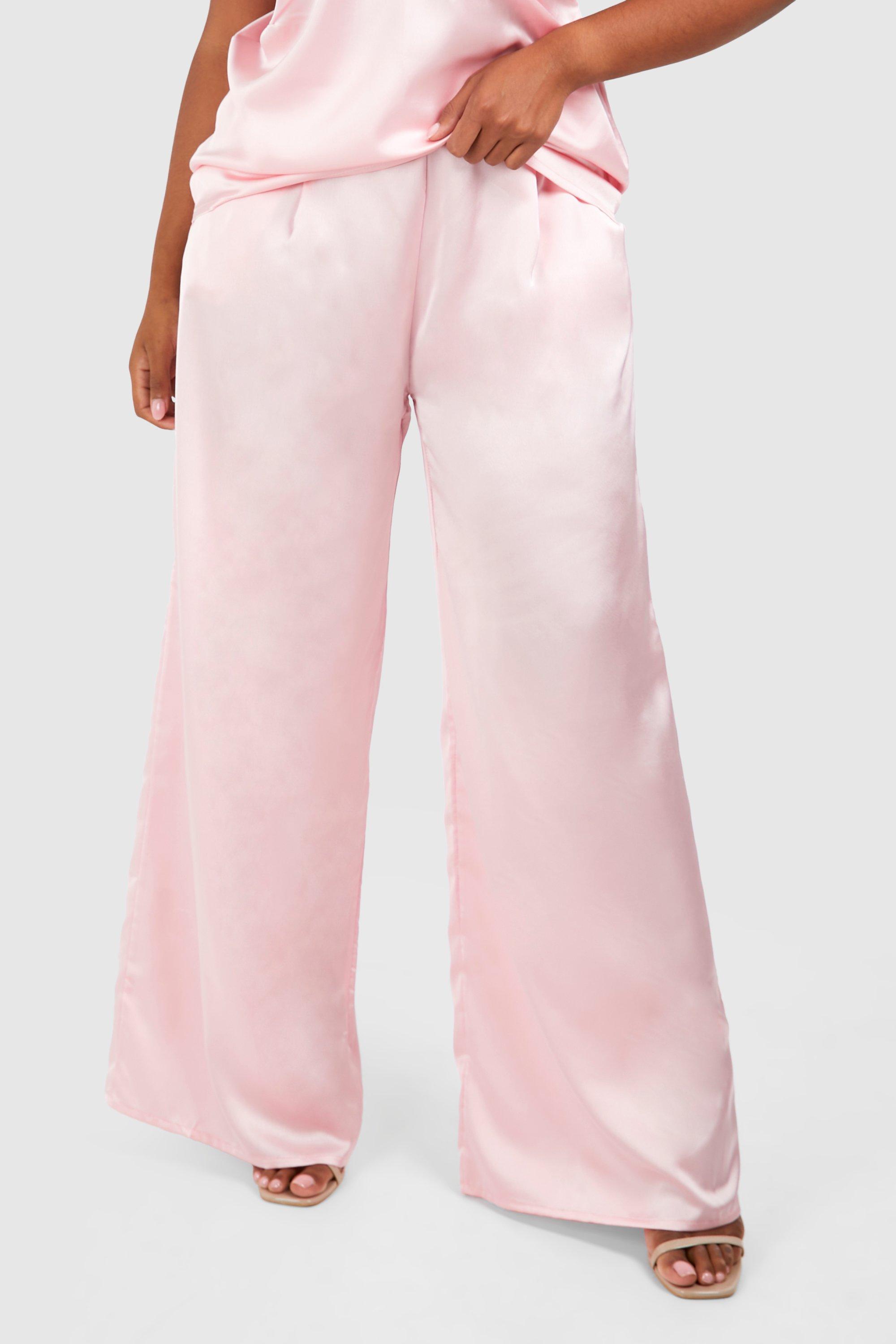 Boohoo satin fashion trousers